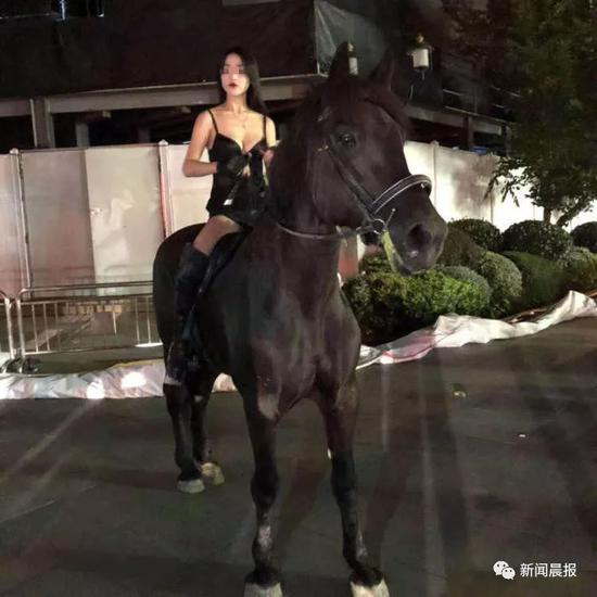  我們?cè)诙兑羯险业搅艘伤乞T馬小美女