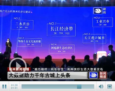 荊州“城市榜樣”圓滿落幕 大數據助力古城煥新發展