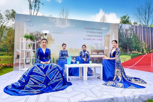 西安首個LINK住區 匯悅城營銷中心華美綻放