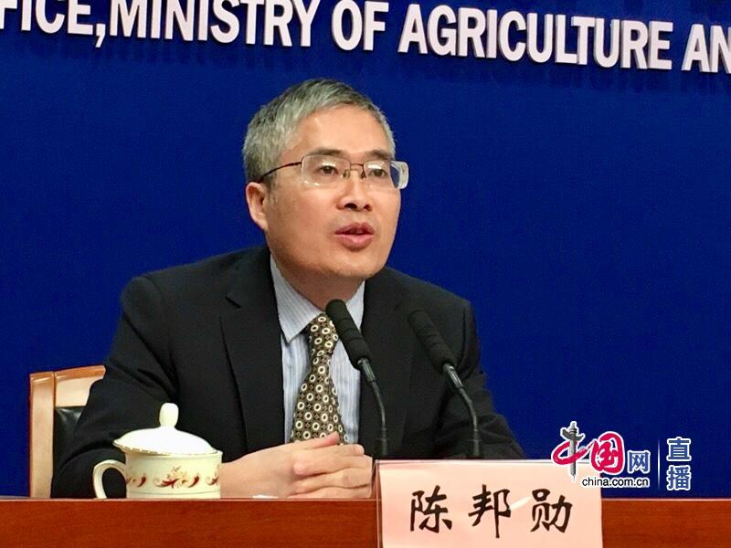 農業農村部市場與信息化司司長唐珂(中國網 宗超 攝影)
