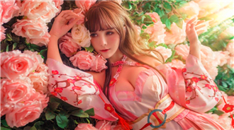 國內美女粉嫩COS《萌舞OL》